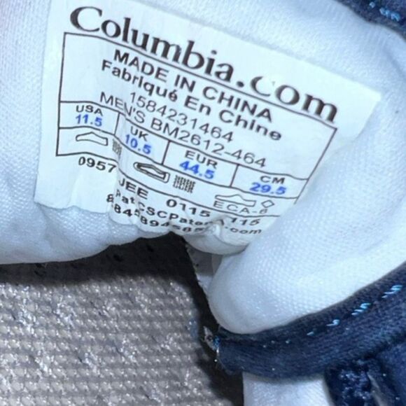 Columbia Sportswear Vulc N Vent Pro PFG Shoe Sneaker Size 11.5 - Picture 6 of 7